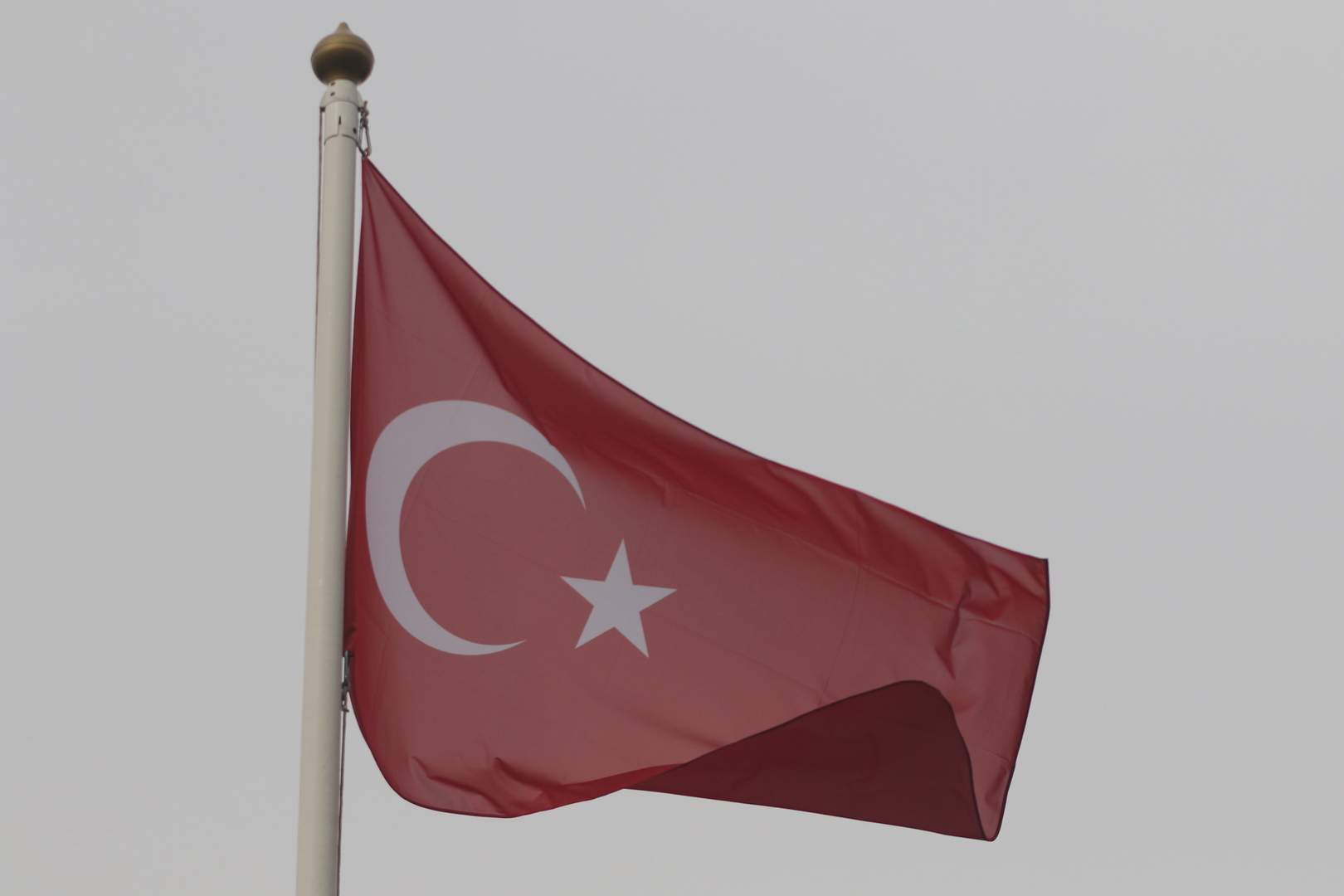 صورة من الأرشيف - العلم التركي
