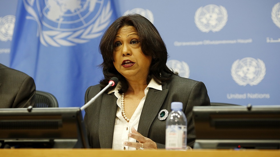 الممثلة الخاصة للأمين العام للأمم المتحدة براميلا باتن
