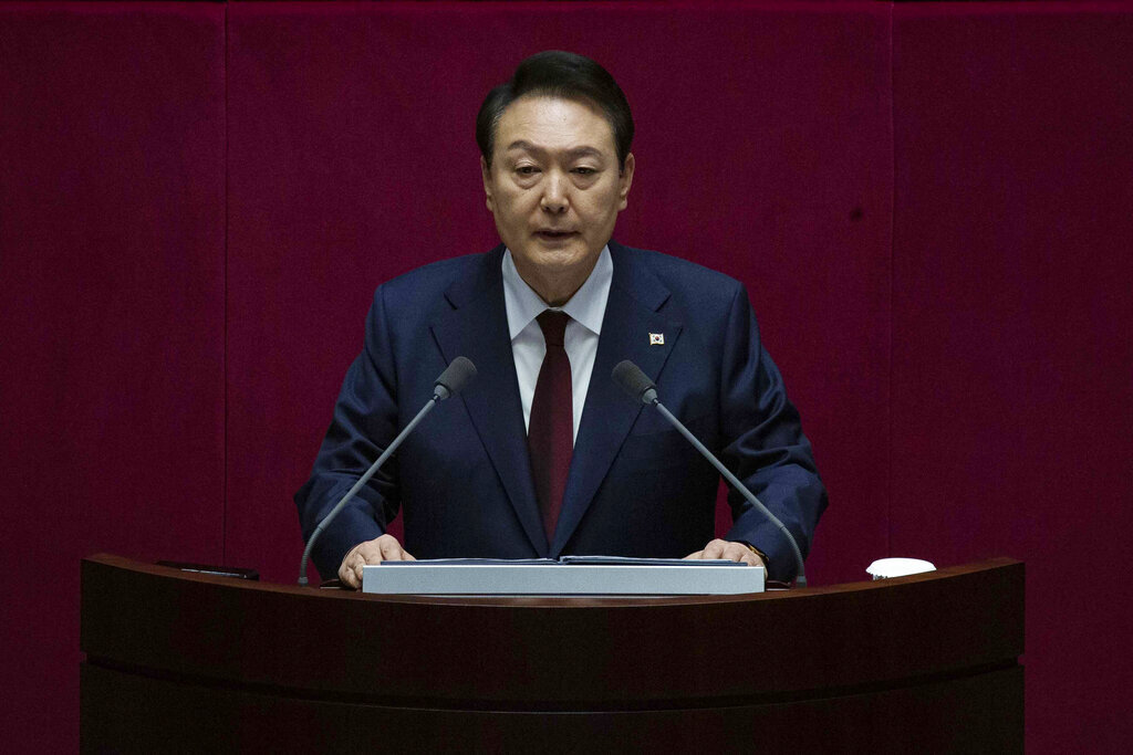 الرئيس الكوري الجنوبي يتعهد بتعزيز الردع ضد كوريا الشمالية