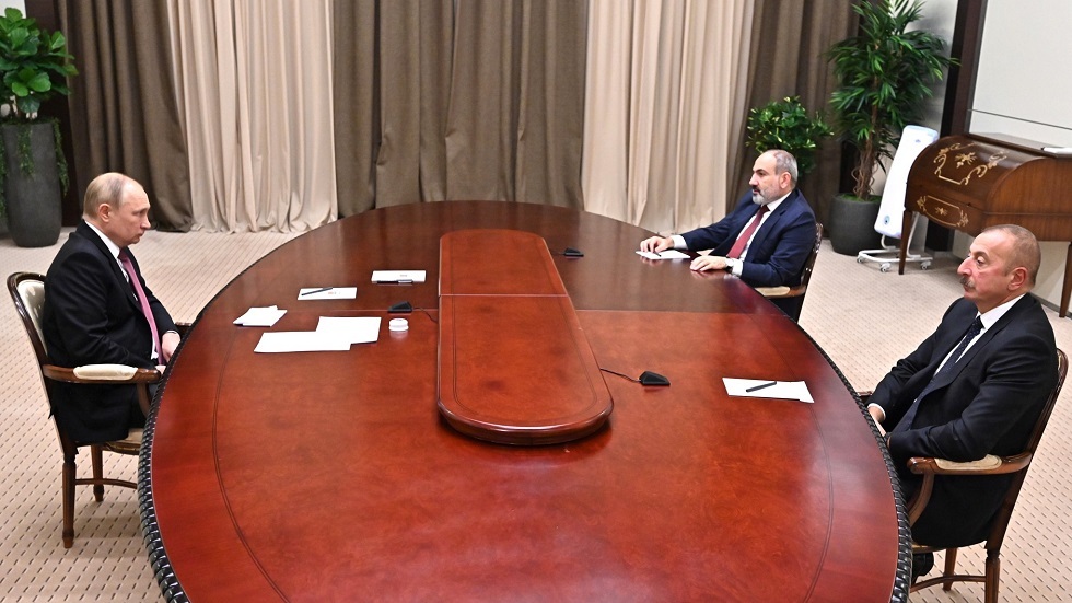 رئيس البرلمان الأرمني يؤكد مشاركة باشينيان في الاجتماع الثلاثي مع بوتين وعلييف