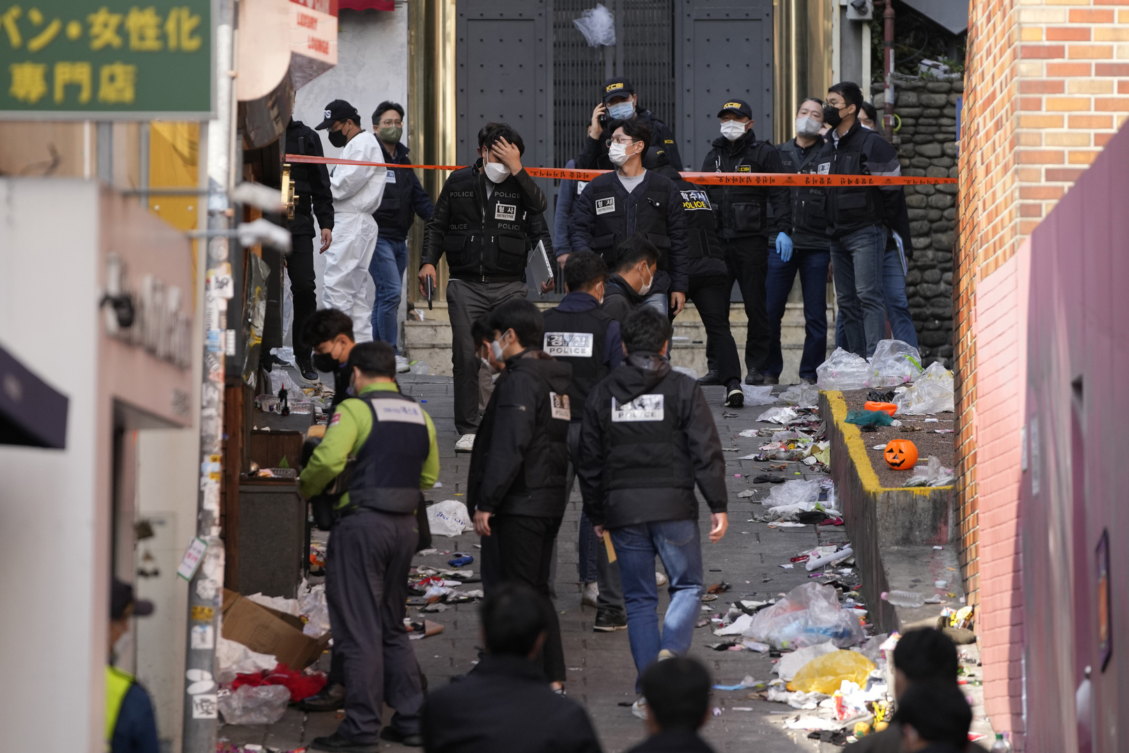 الكشف عن جنسيات الأجانب القتلى في حادث التدافع بسيئول