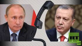 أردوغان يؤكد لبوتين استعداده لبذل كل الجهود من أجل إحلال السلام في أوكرانيا