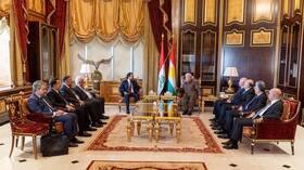 العراق.. وفد ائتلاف إدارة الدولة يبحث مع بارزاني اختيار الرئيس وتشكيل الحكومة