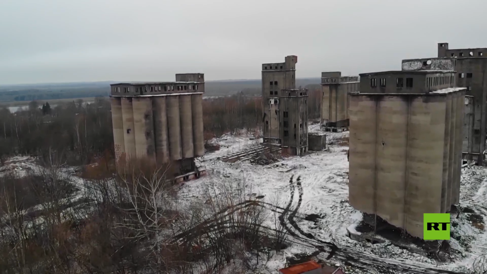 تفجير صومعة للحبوب في مدينة روسية