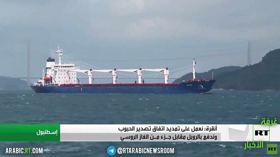 أنقرة: نبذل جهودا لتمديد اتفاق الحبوب