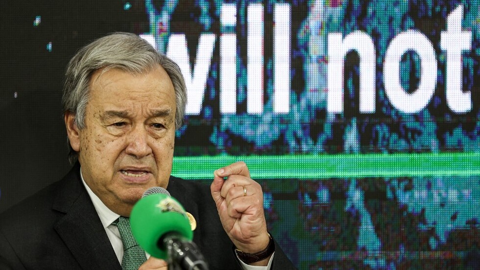 غوتيريش يعرب عن قلقه إزاء التصعيد الأخير للعنف في شمال غرب سوريا