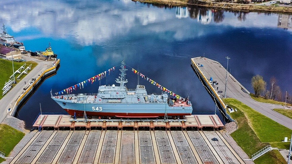 الجيش الروسي يتسلم كاسحة ألغام بحرية جديدة