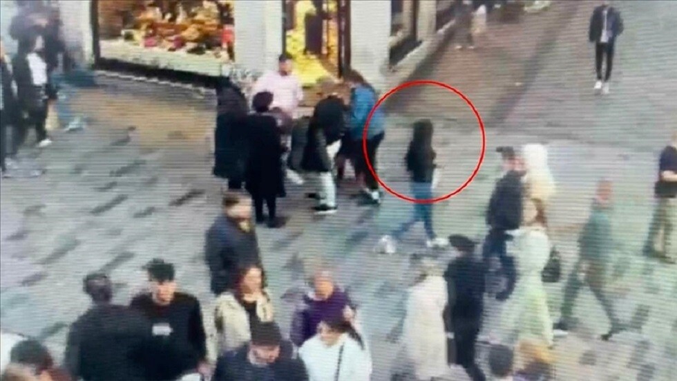 فيديو جديد يوثق قيام منفذة هجوم إسطنبول بجولة استطلاعية في شارع الاستقلال قبل 9 أيام من التفجير