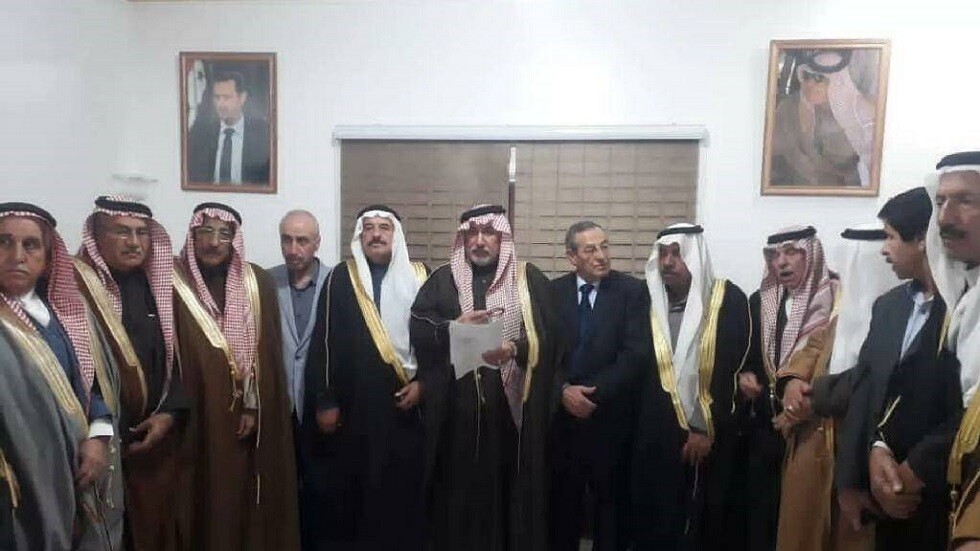 مجلس شيوخ ووجهاء القبائل شرقي سوريا يدعو إلى زيادة المقاومة ضد القوات الأمريكية