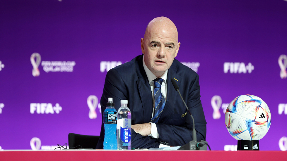 مونديال 2022.. رئيس "الفيفا" يصف دروس الغرب الأخلاقية بـ"النفاق"