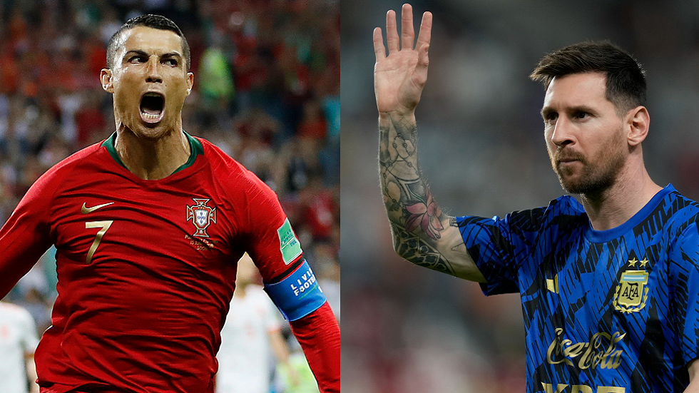 إعلان ميسي ورونالدو يفاجئ العالم عشية انطلاق مونديال قطر