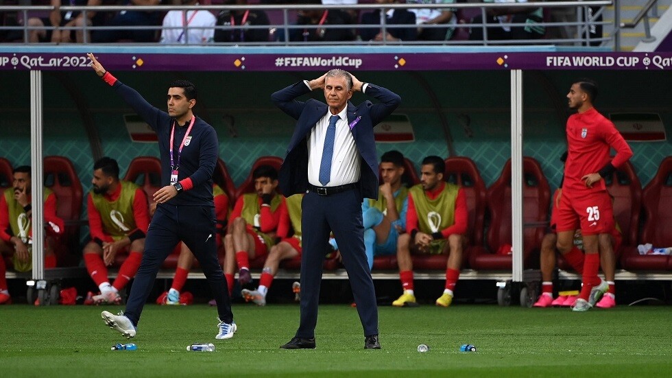 أول تعليق لمدرب منتخب إيران بعد تعرضه لهزيمة ساحقة