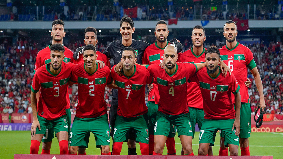 التشكيلة الأساسية للمنتخب المغربي ضد كرواتيا