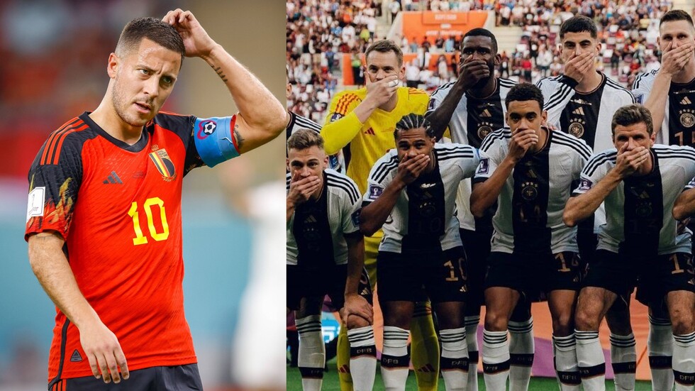هازارد ينتقد تصرفات منتخب ألمانيا بسبب حملات دعم المثلية