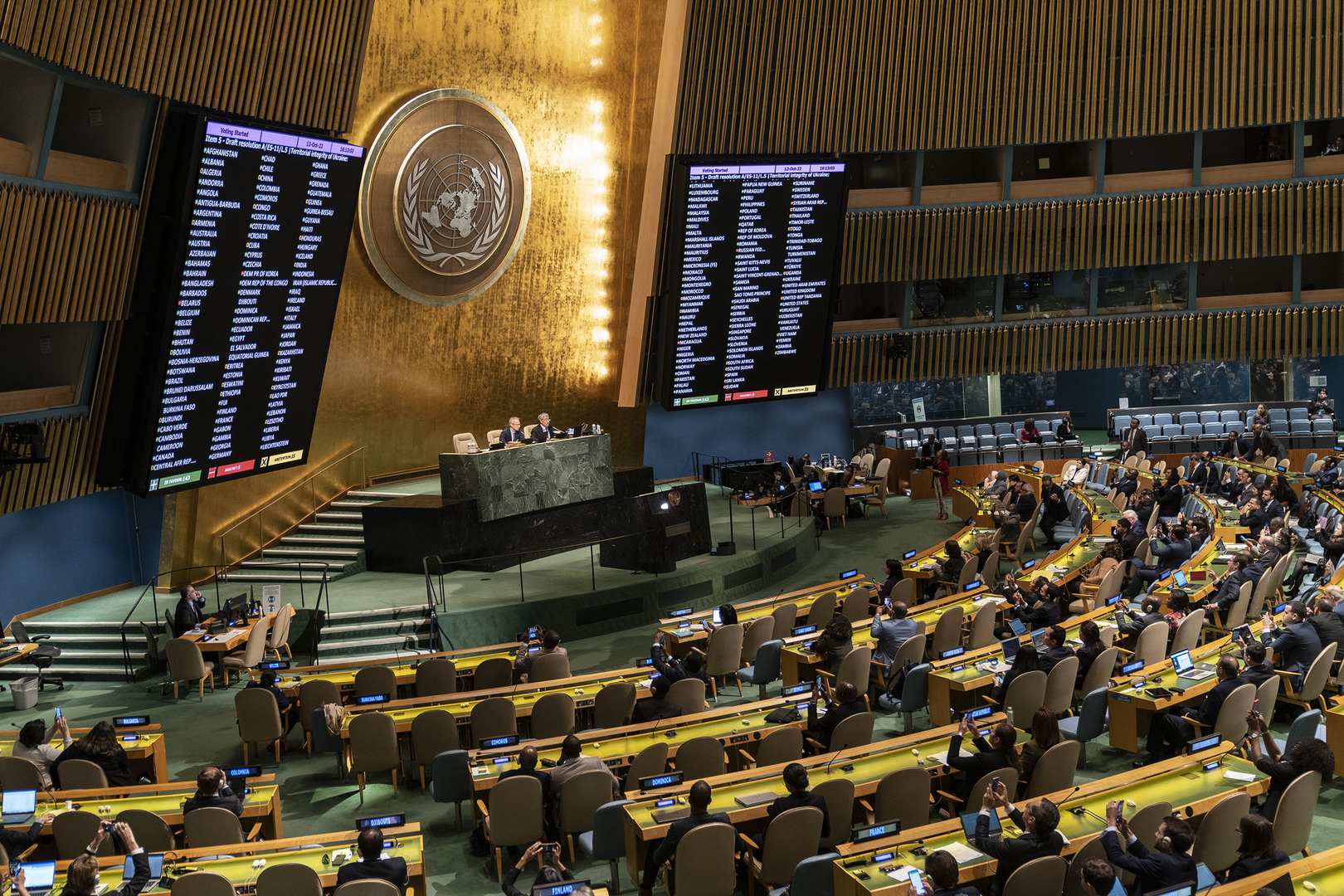 الجمعية العامة الأممية ترفض مشروع القرار الروسي حول الأسلحة البيولوجية والكيميائية