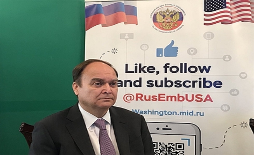 السفير الروسي في واشنطن اناتولي انتونوف