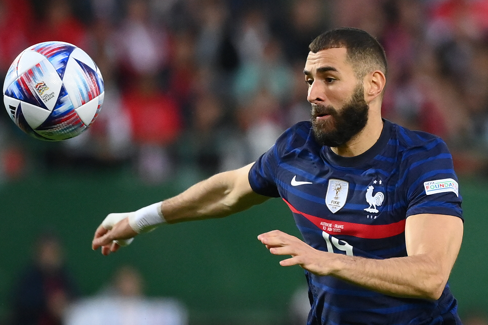 الكشف عن موقف بنزيما من الانضمام لقائمة فرنسا لكأس العالم