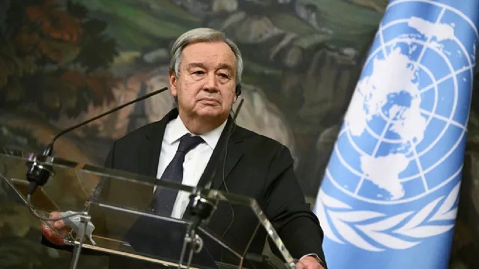 الأمم المتحدة تعلن عن رغبة غوتيريش لقاء لافروف على هامش قمة مجموعة العشرين
