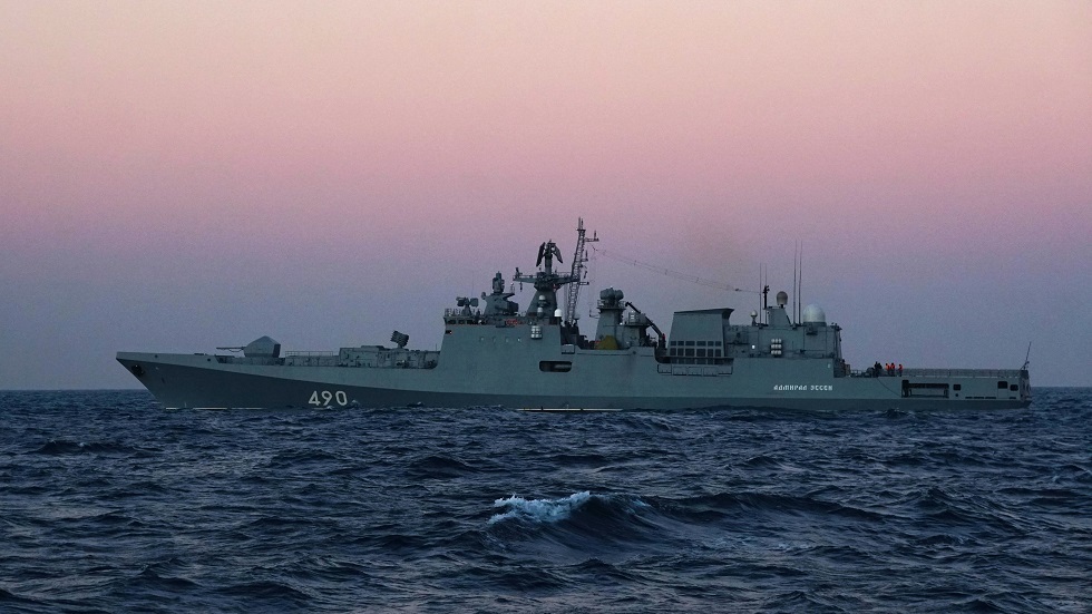روسيا تصنع سفنا حربية جديدة للهند