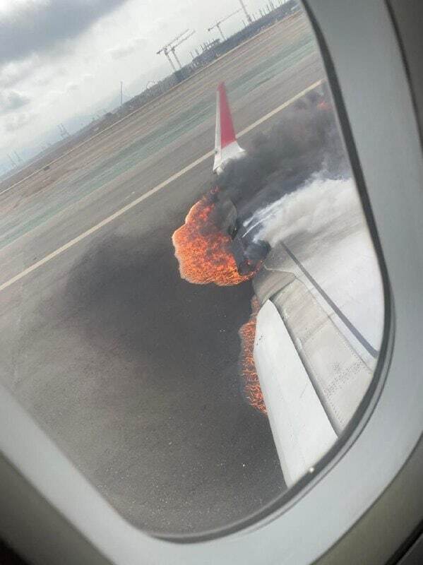 اصطدام طائرة بسيارة إطفاء في أحد مطارات البيرو