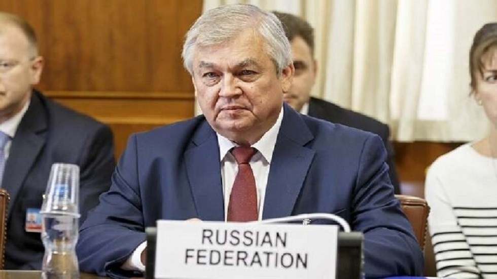 المبعوث الروسي للشؤون السورية، ألكسندر لافرنتييف