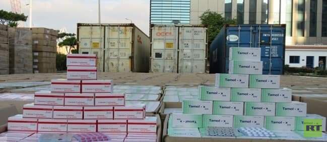 مصر.. ضبط  كمية ضخمة من الأقراص المخدرة في ميناء الإسكندرية (صور)