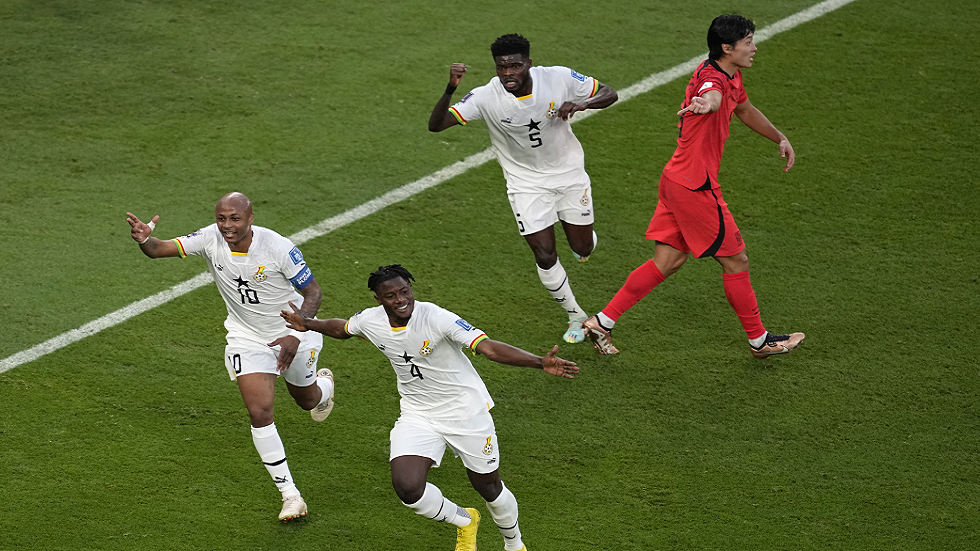 غانا تهزم كوريا الجنوبية وتنعش حظوظها في التأهل لثمن نهائي المونديال (فيديو)