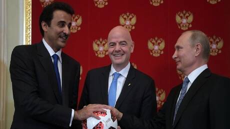 بوتين يهنئ أمير قطر بانطلاق كأس العالم ويتمنى النجاح للفريق القطري