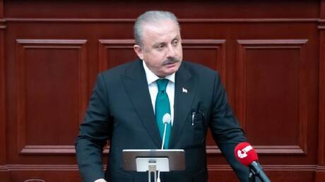 رئيس البرلمان التركي: أنقرة تسعى لإنهاء المأساة الإنسانية في سوريا