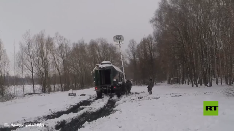 عمل قوات الاتصال الروسية خلال العملية العسكرية في أوكرانيا