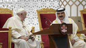 البحرين ترفض اتهامات منظمات حقوقية والبابا يدعو لاحترام الحريات الدينية في منطقة الخليج