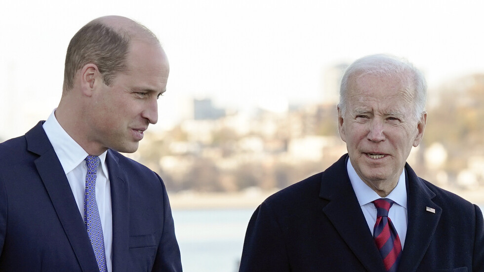 بايدن يلتقي الأمير ويليام في بوسطن