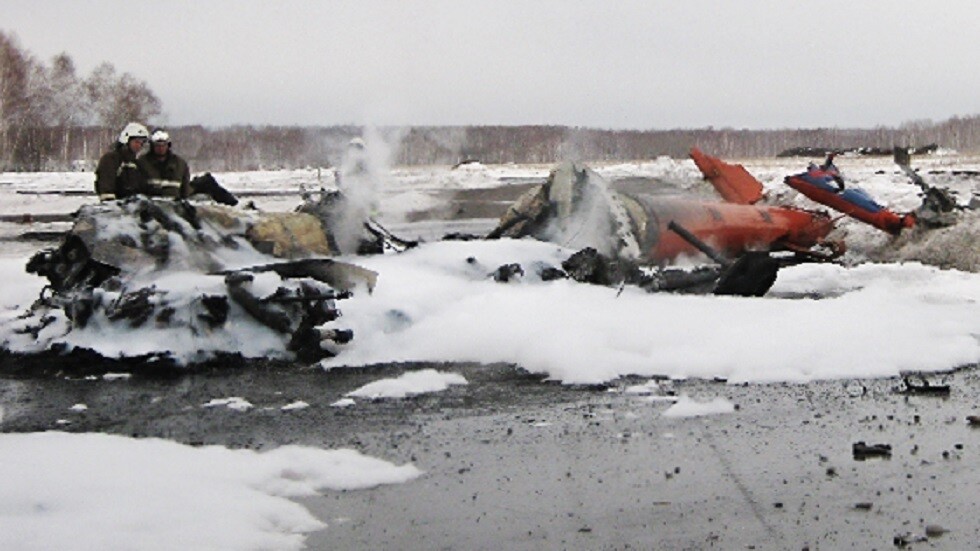 إصابة أحد أفراد طاقم مروحية أثناء الهبوط شرق روسيا