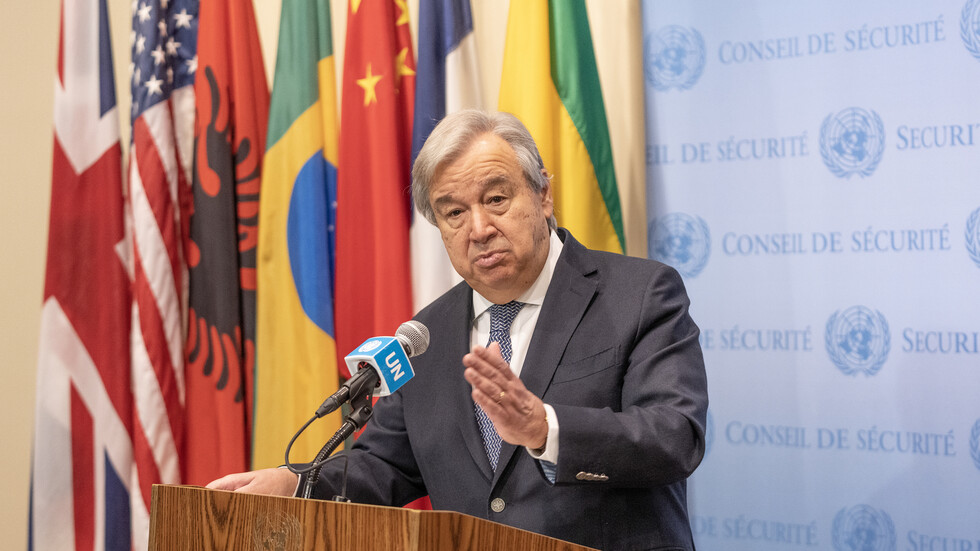 غوتيريش يؤيد تصدير الأمونيا من روسيا عبر الموانئ الأوكرانية