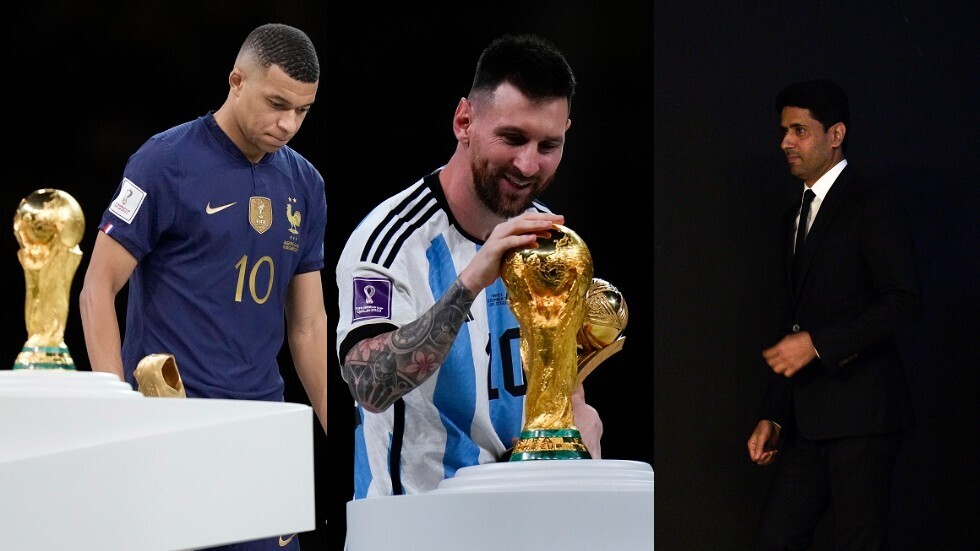 "بين نارين".. ناصر الخليفي يعبر عن مشاعره تجاه ميسي ومبابي