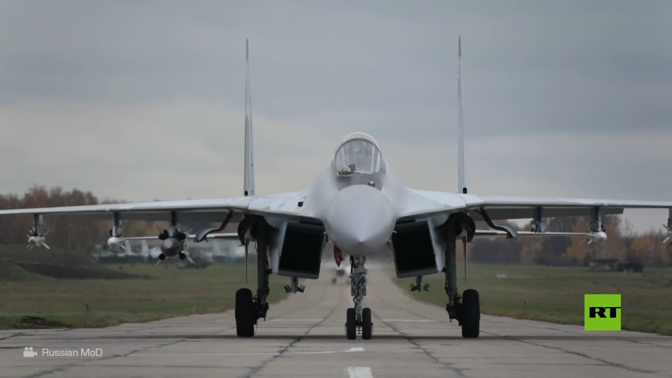 مقاتلات روسية تستهدف بنى تحتية ومعدات عسكرية للجيش الأوكراني