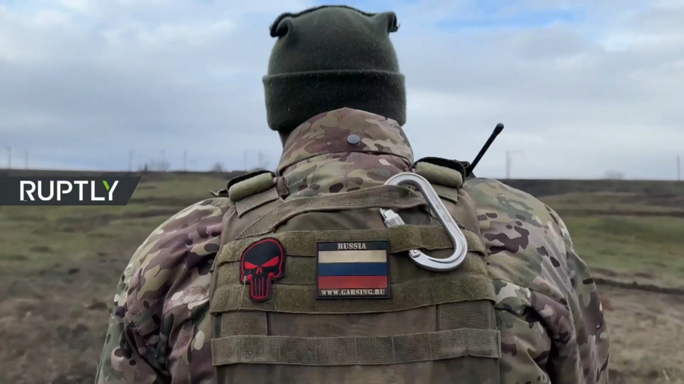 مشاهد ترصد قوات فاغنر على محور أرتيومفسك باخموت