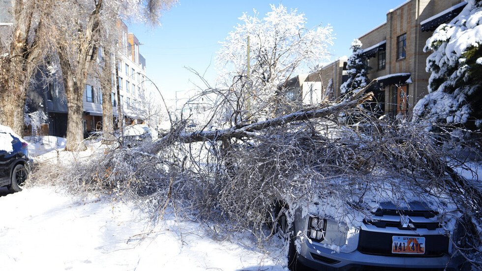 ارتفاع حصيلة القتلى جراء العاصفة في الولايات المتحدة إلى 61