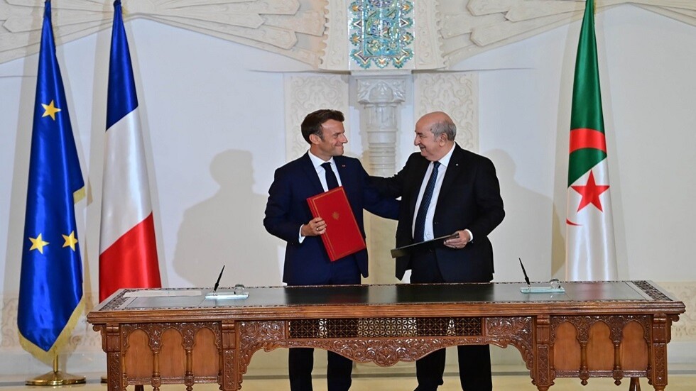 تبون: أرى في ماكرون تجسيدا لجيل جديد يمكنه إنقاذ العلاقات بين بلدينا