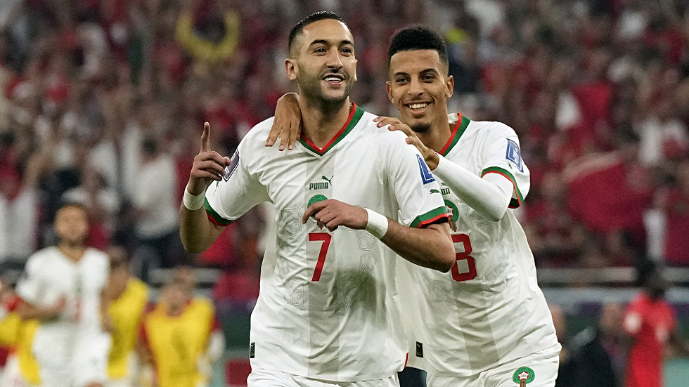 المغربي زياش يحقق إنجازا عربيا تاريخيا في كأس العالم