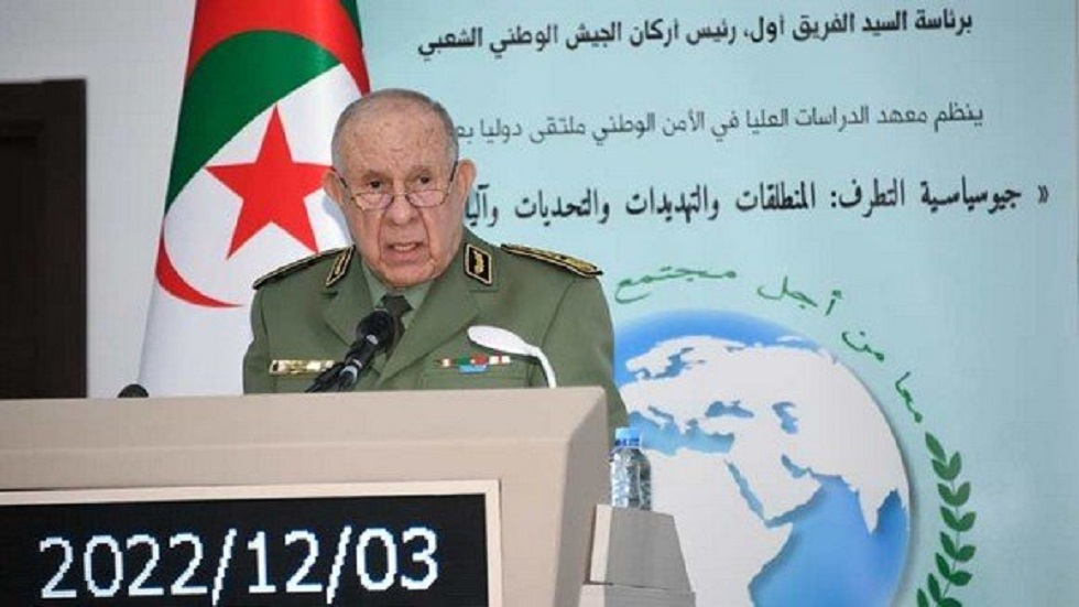 شنقريحة: الجزائر انتصرت على الإرهاب وحدها وطورت تجربة فريدة في مكافحته