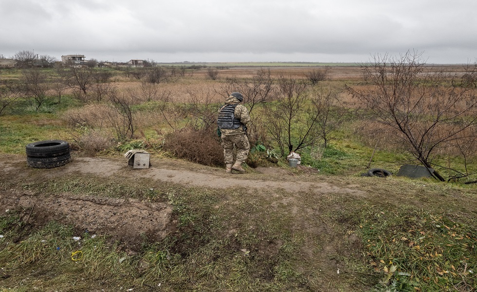 جندي أوكراني في خيرسون