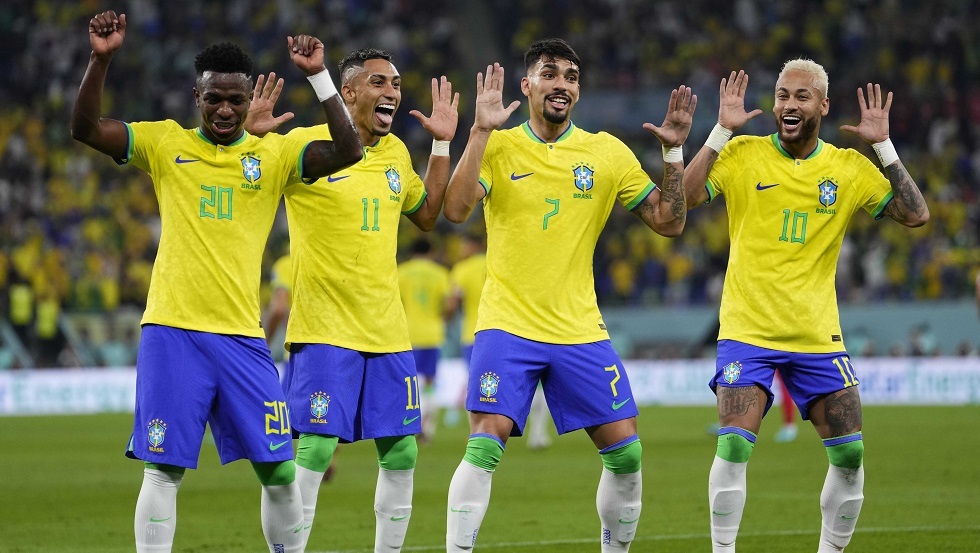 البرازيل تبلغ الدور ربع النهائي لمونديال قطر 2022