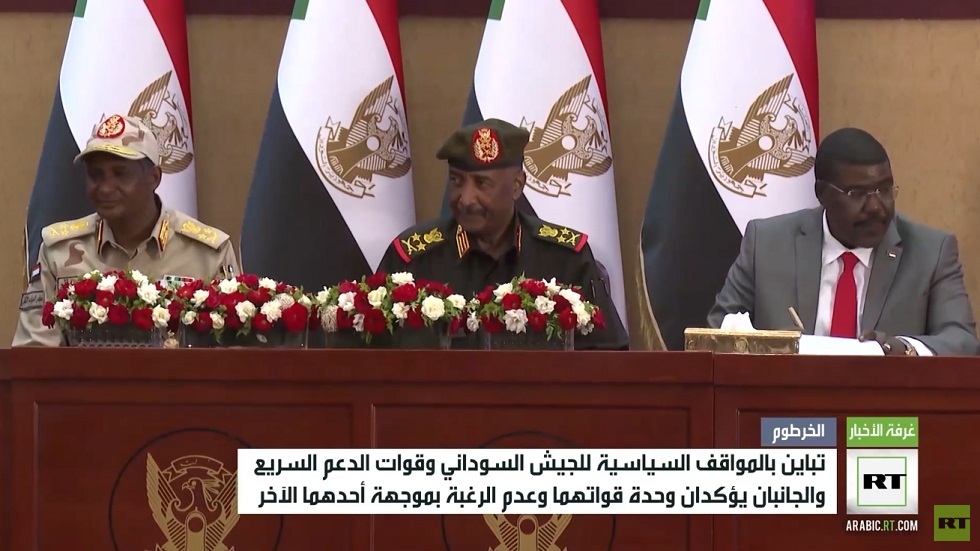 تباين بالمواقف بين الجيش السوداني وقوات الدعم السريع