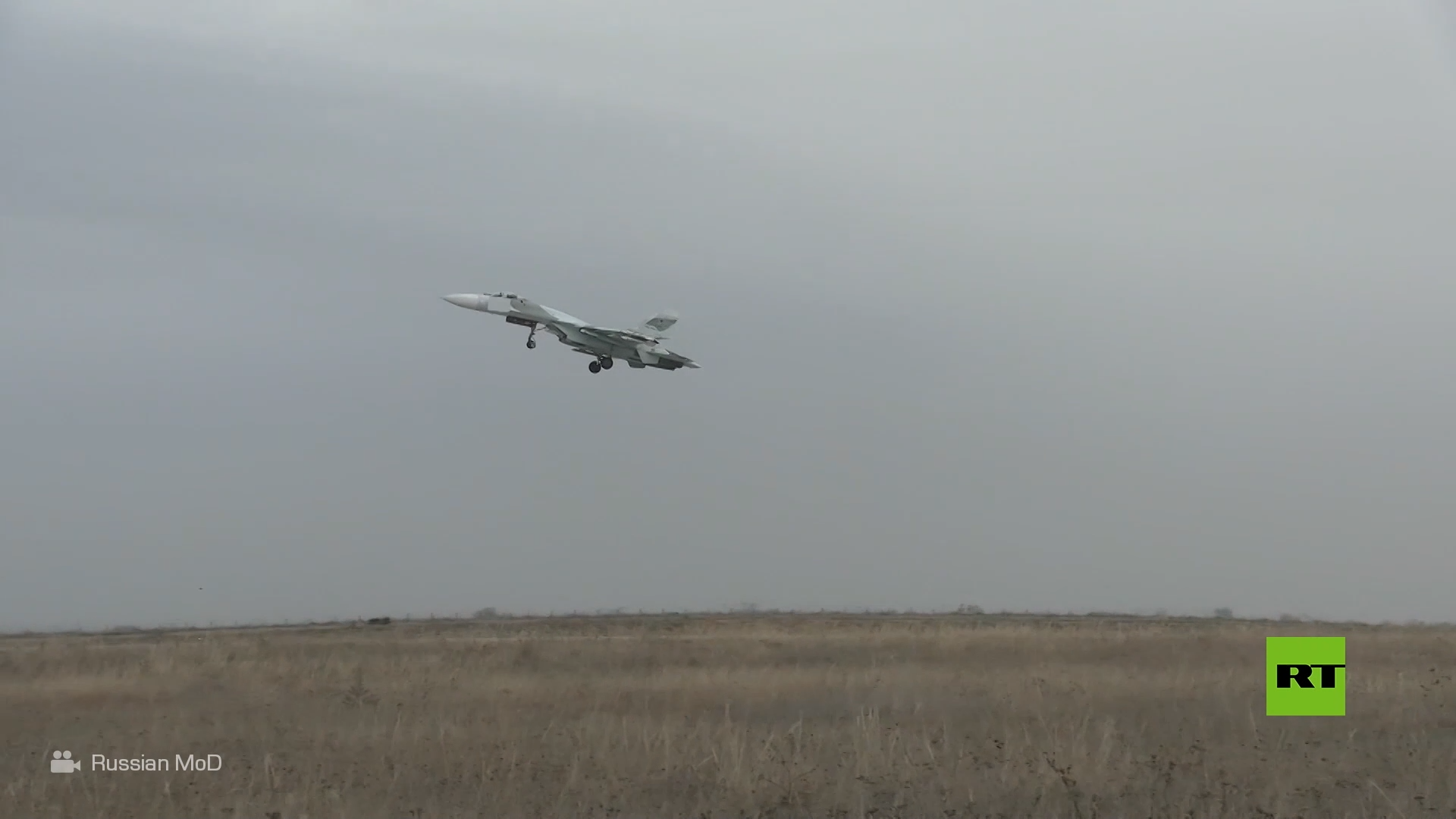 طلعات قتالية لمقاتلات سو-27 في منطقة العملية العسكرية الخاصة