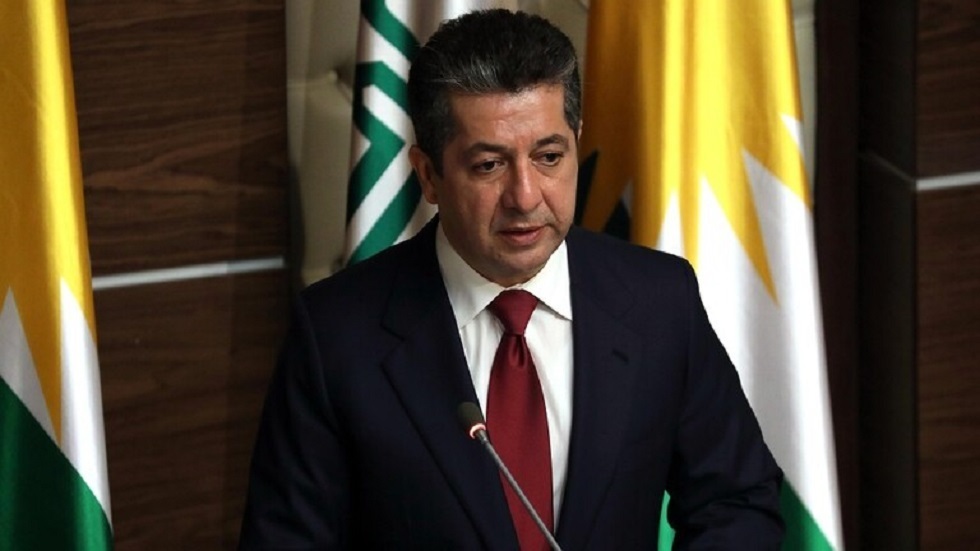 رئيس حكومة إقليم كردستان العراق مسرور بارزاني