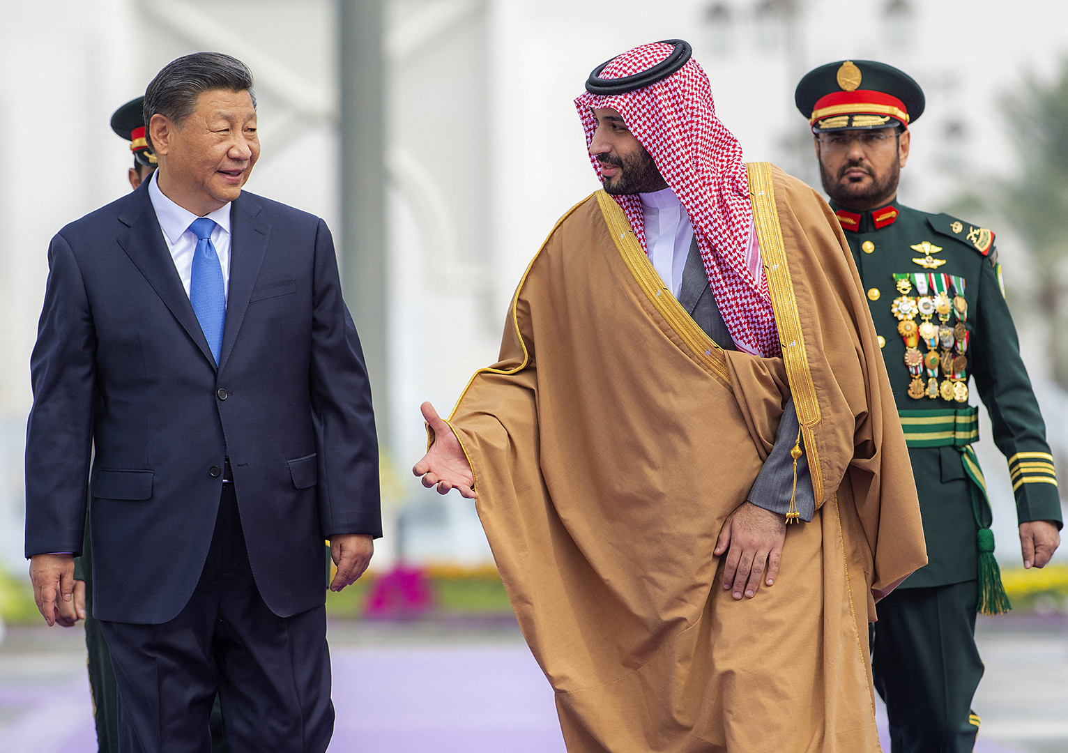 لقاء قمة للرئيسين الفلسطيني والصيني في السعودية