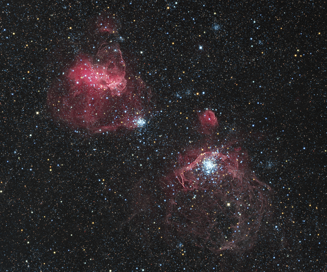 العنقود النجمي NGC 1850