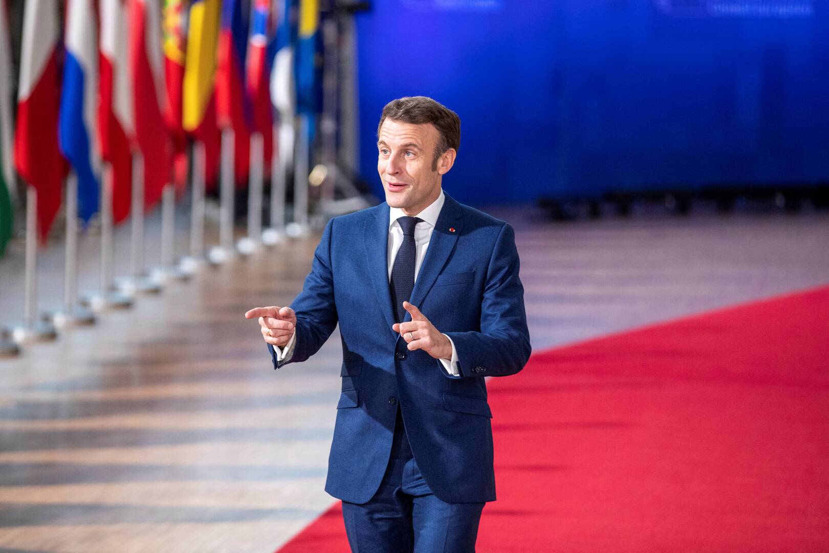 ماكرون لن يستقبل نجوم المنتخب الفرنسي بقصر الإليزيه الاثنين في حال فوزهم بمونديال قطر