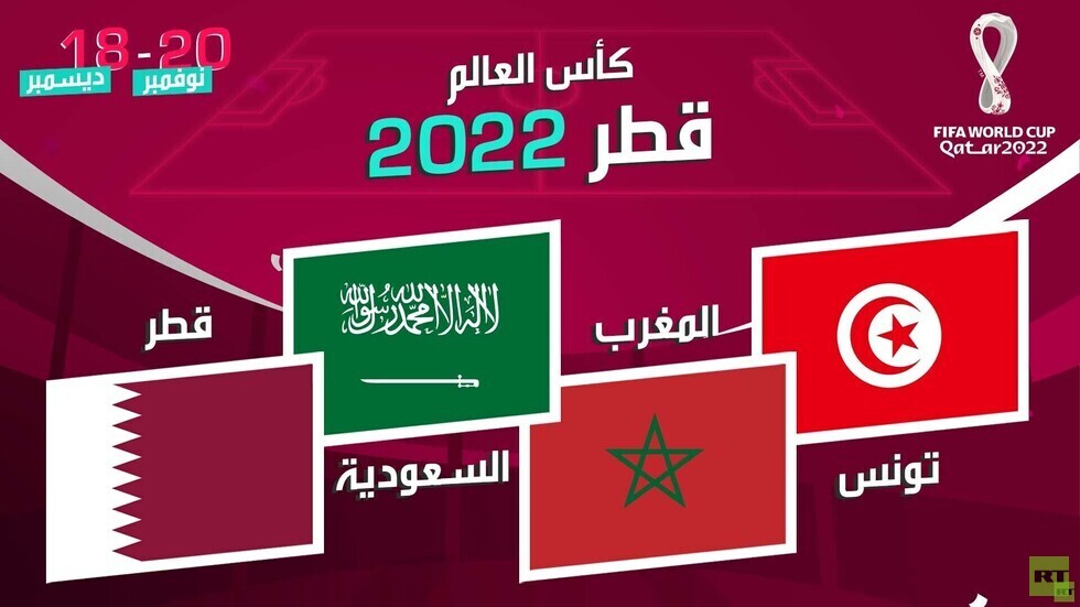 ما هو ترتيب المنتخبات العربية في مونديال قطر 2022؟